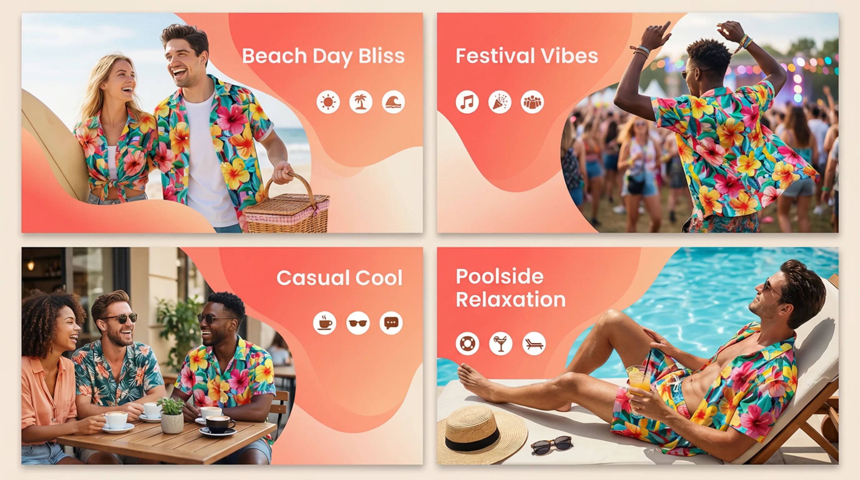 Hawaiian Shirt — AI Amazon A+ content — Lifestyle