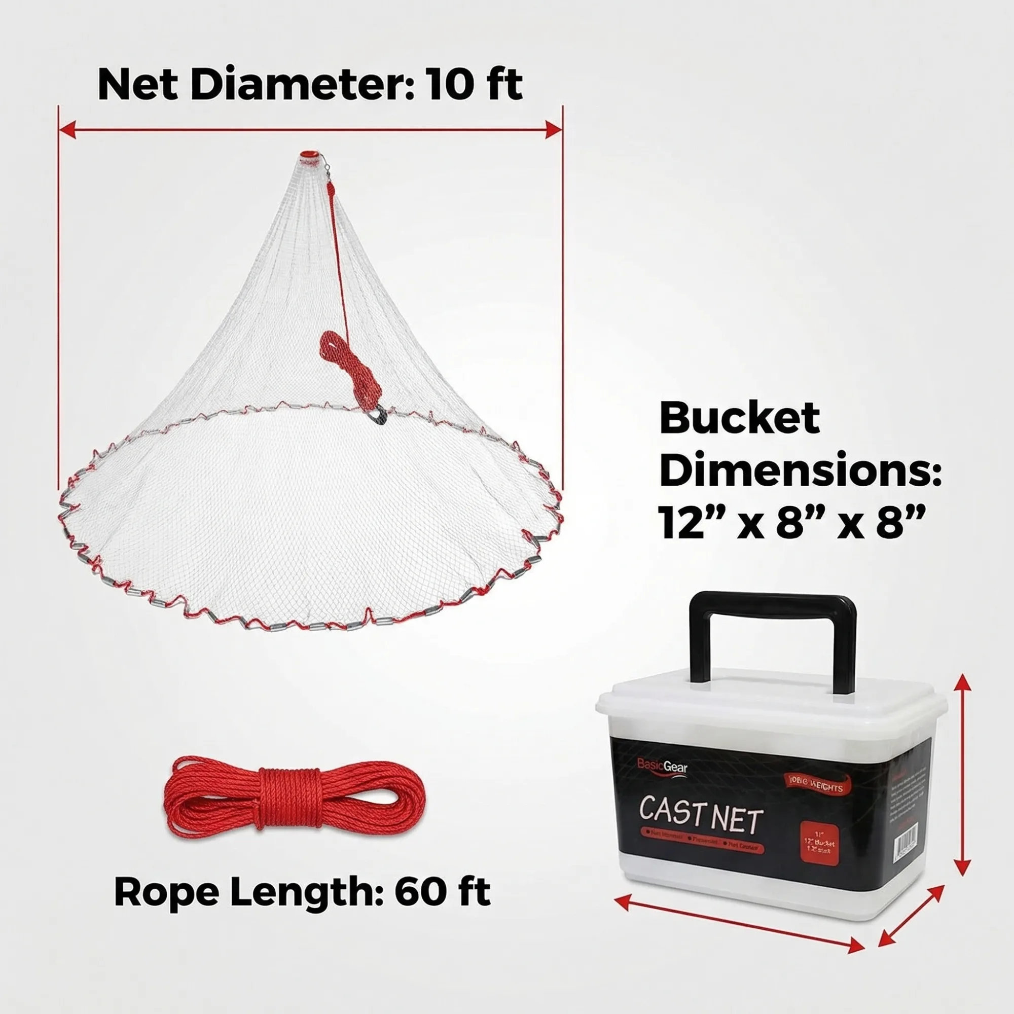 After: Cast Net — Amazon product image generator output — Scale