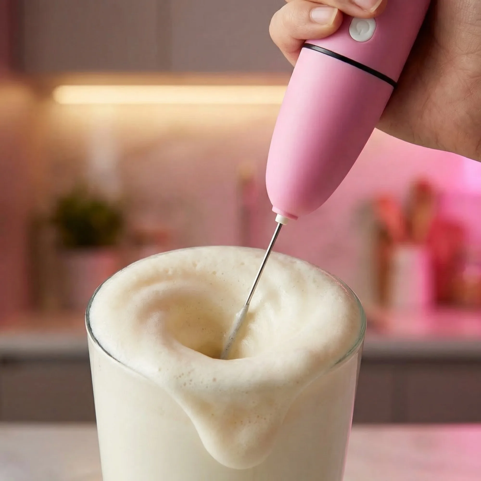 After: Milk Frother — Amazon product image generator output — Close-Up