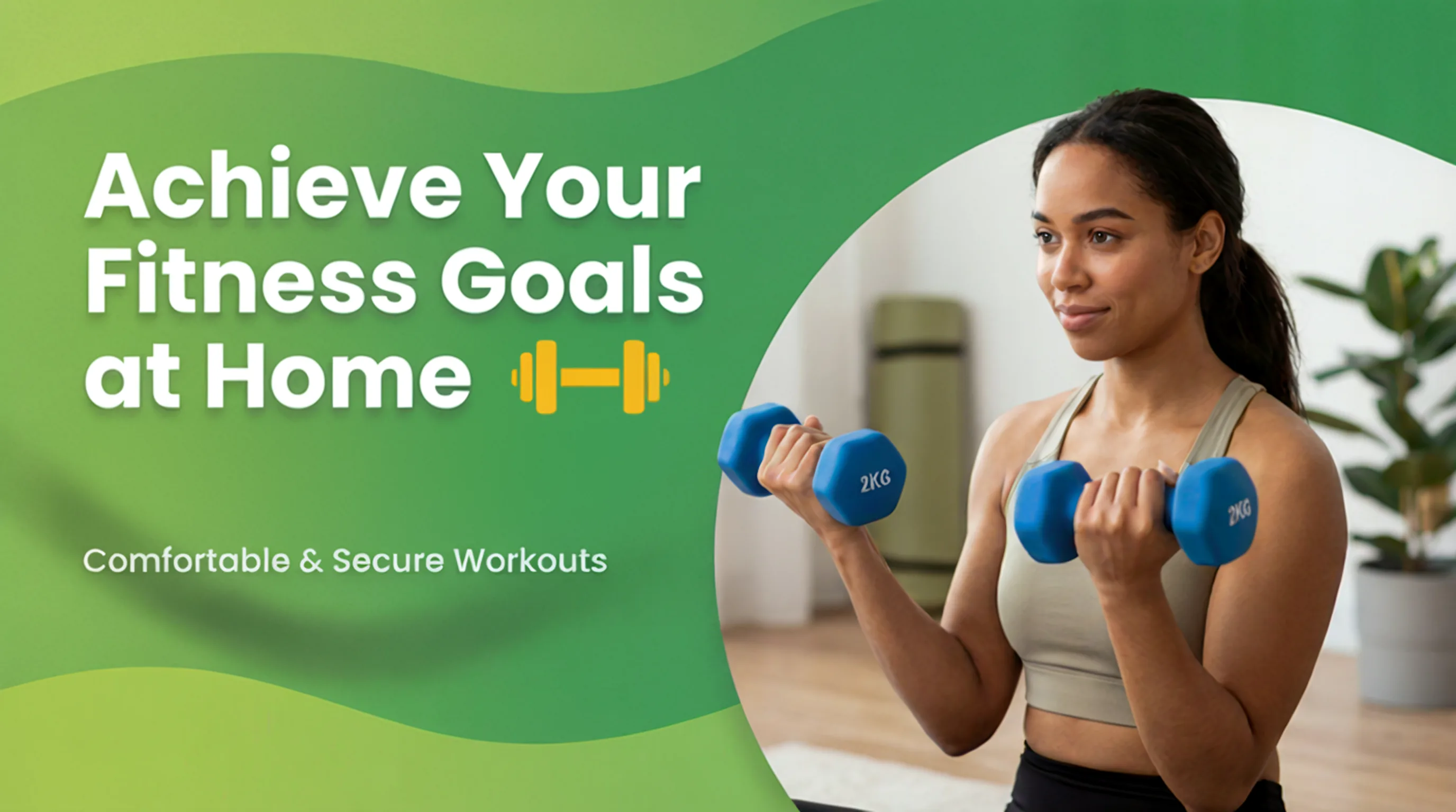 AI-generated dumbbell product photo — Amazon A+ example